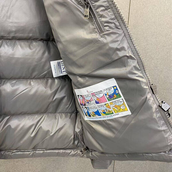 Мужской пуховик Moncler мужской графитовый 200599-5