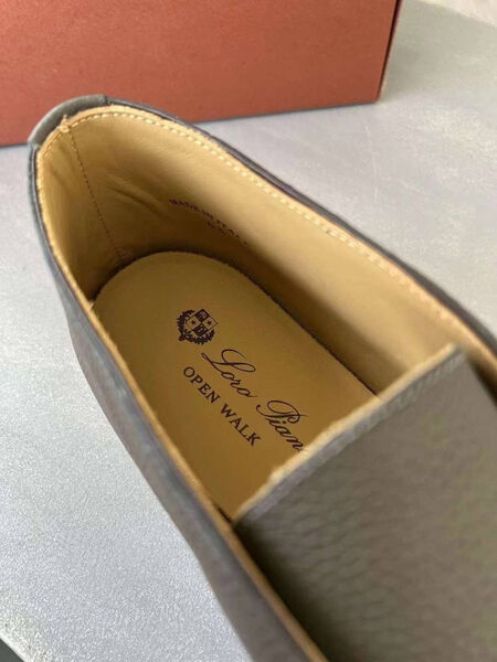 Мужские лоферы Loro Piana мужской кожа 135612-7