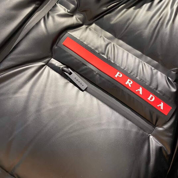 Мужской пуховик Prada мужской черный 161720-6