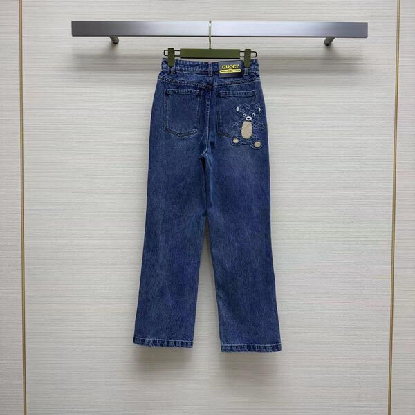 Джинсы Gucci женский джинса синий 118296-2