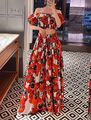 Костюм Dolce & Gabbana женский бордовый 150923