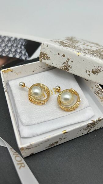 Серьги Dior бронзовый 175929