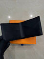 Мужской портмоне Louis Vuitton мужской кожа черный 173923-3