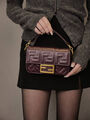 Сумка Fendi Baguette женский кожа 136606-2