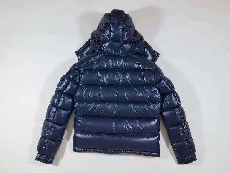 Мужской пуховик Moncler мужской синий 166513-9