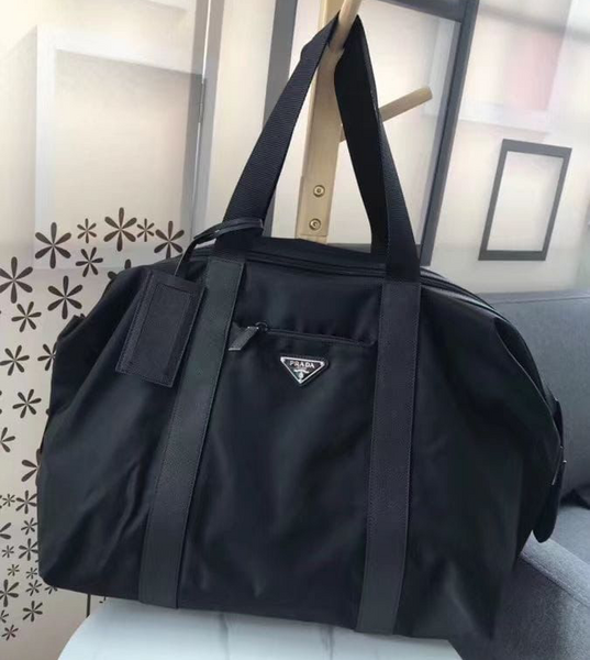 Дорожная сумка Prada мужской нейлон черный 19285