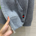 Худи двусторонний Gucci женский графитовый 195928-4