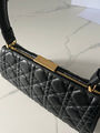 Сумка Christian Dior женский кожа черный 129802-11