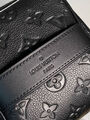 Мужской несессер косметичка Louis Vuitton мужской кожа черный 171175-5