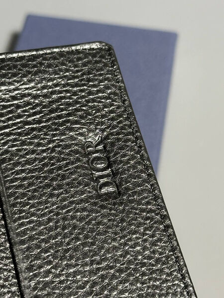 Мужской портмоне Christian Dior мужской кожа черный 154026-6