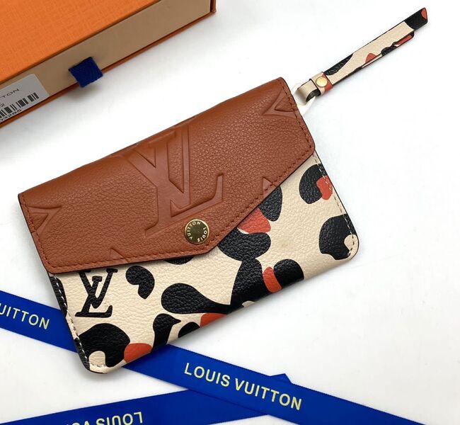 Кошелек Louis Vuitton женский кожа белый 31959