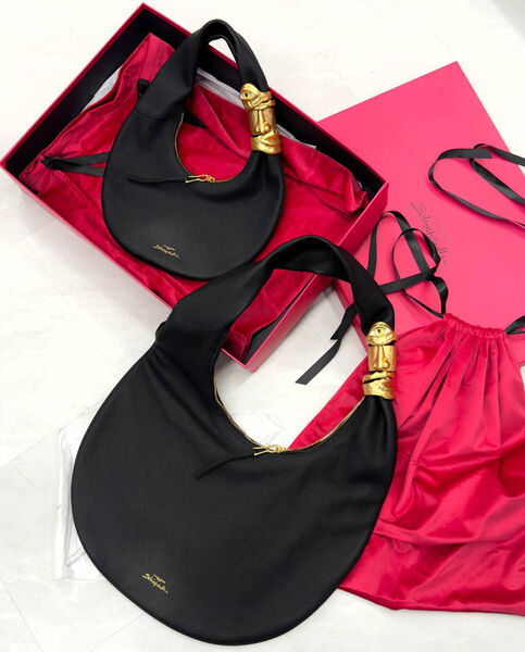 Сумка Schiaparelli женский кожа черный 186015-2