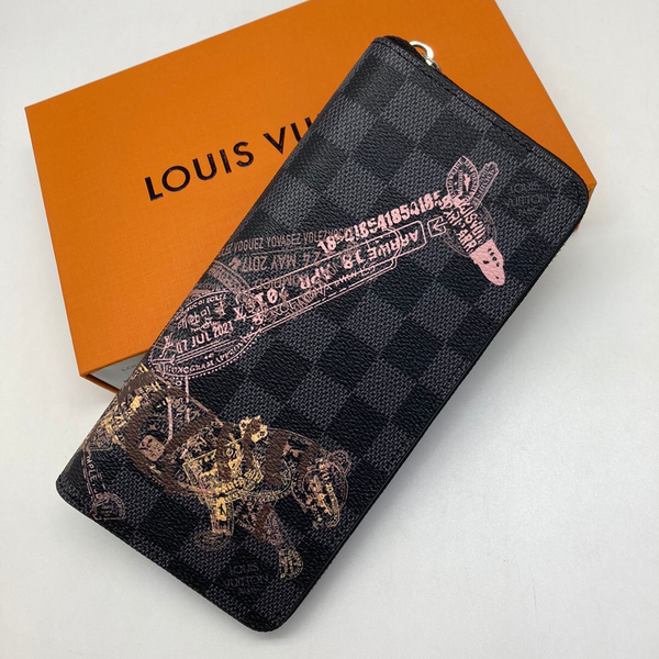 Кошелек Louis Vuitton женский канва черный 31974