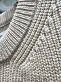 Мужской свитер Maison Margiela мужской вязаная ткань графитовый 171472-4