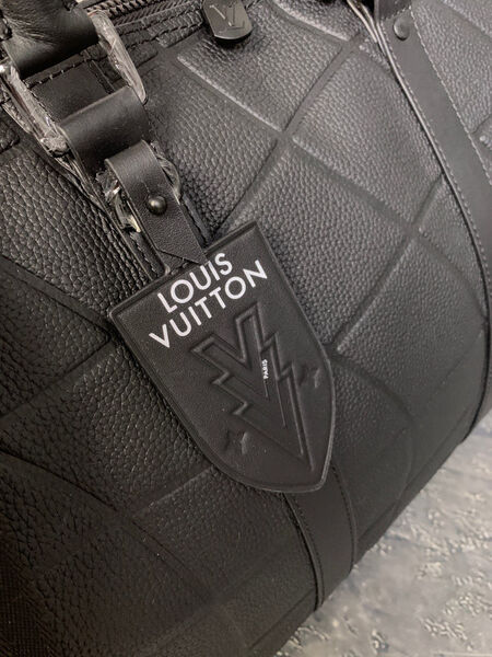 Дорожная сумка Louis Vuitton мужской кожа черный 106013-3