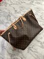 Сумка Louis Vuitton Neverfull Gm женский канва 167710-2