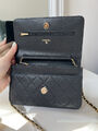 Сумка Chanel Mini женский кожа черный 143075-3