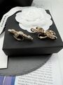 Клипсы Chanel бронзовый 175340-3