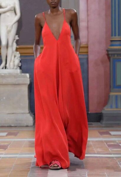 Платье Valentino женский бордовый 155058