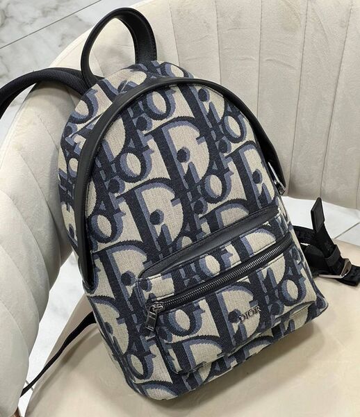 Рюкзак Christian Dior женский текстиль черный 141947