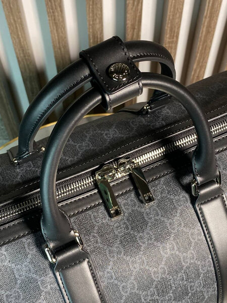 Дорожная сумка Gucci мужской канва графитовый 170730-4
