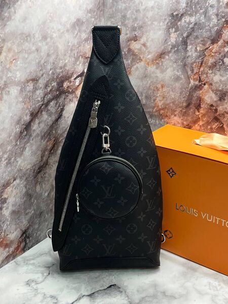 Мужская сумка слинг Louis Vuitton мужской канва черный 115814-10