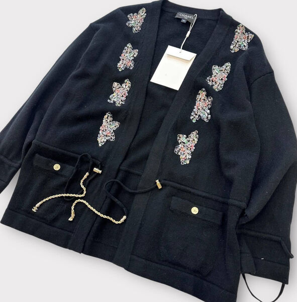 Кардиган Chanel женский черный 198553
