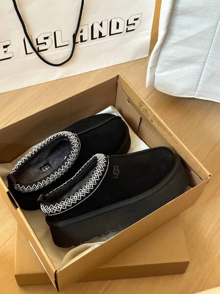 Угги Ugg женский замша черный 96057-4