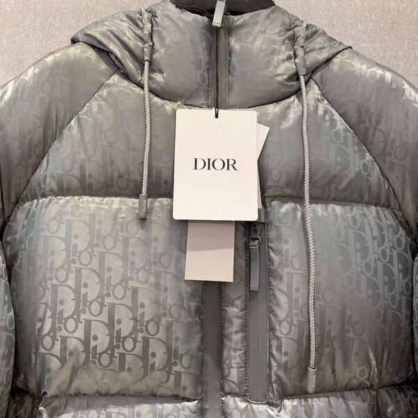 Мужской пуховик Christian Dior мужской графитовый 166543-5