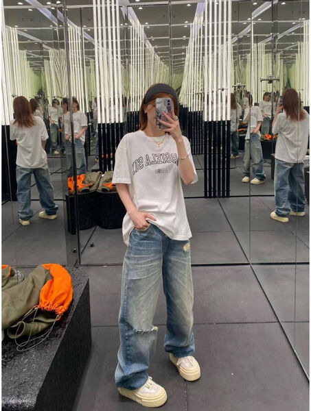 Мужская футболка Maison Margiela мужской белый 180738-3