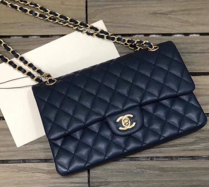 Сумка Chanel 2.55 женский кожа черный 133429