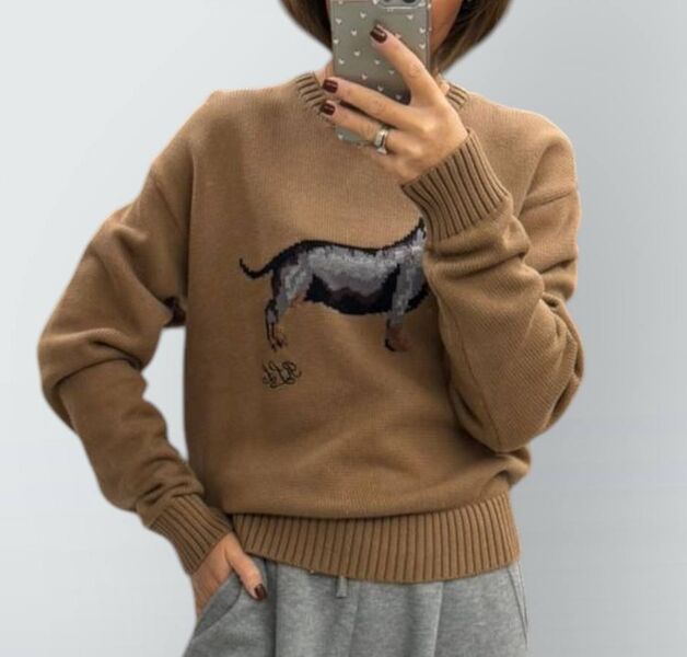 Свитер Ralph Lauren женский вязаная ткань 168492